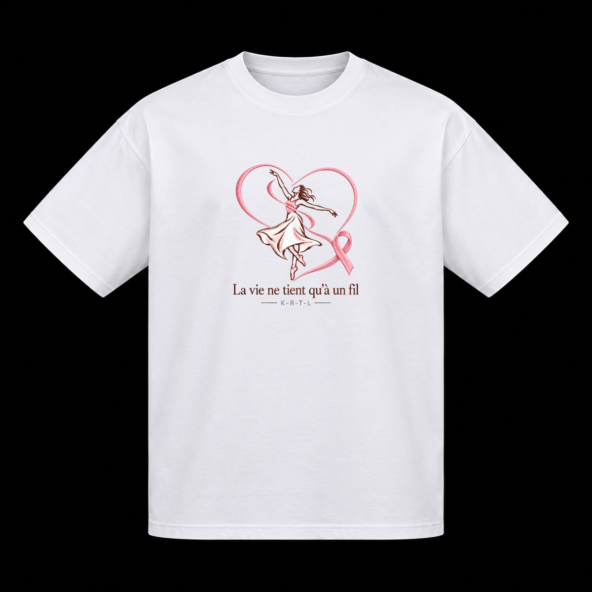Octobre Rose T-shirt 200g Coupe Régular MOUVEMENT