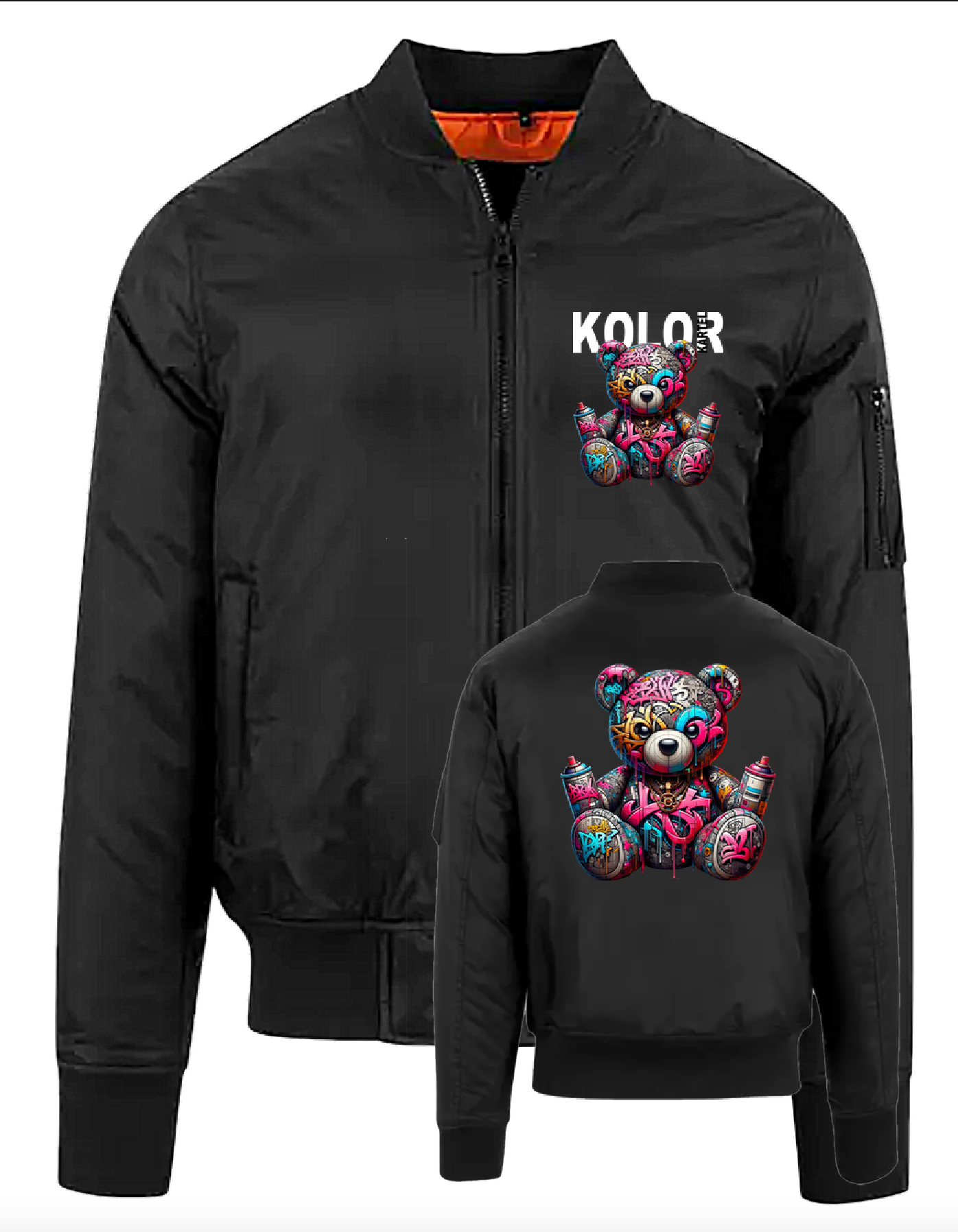 BOMBER TEDDY B BAD  PINKY