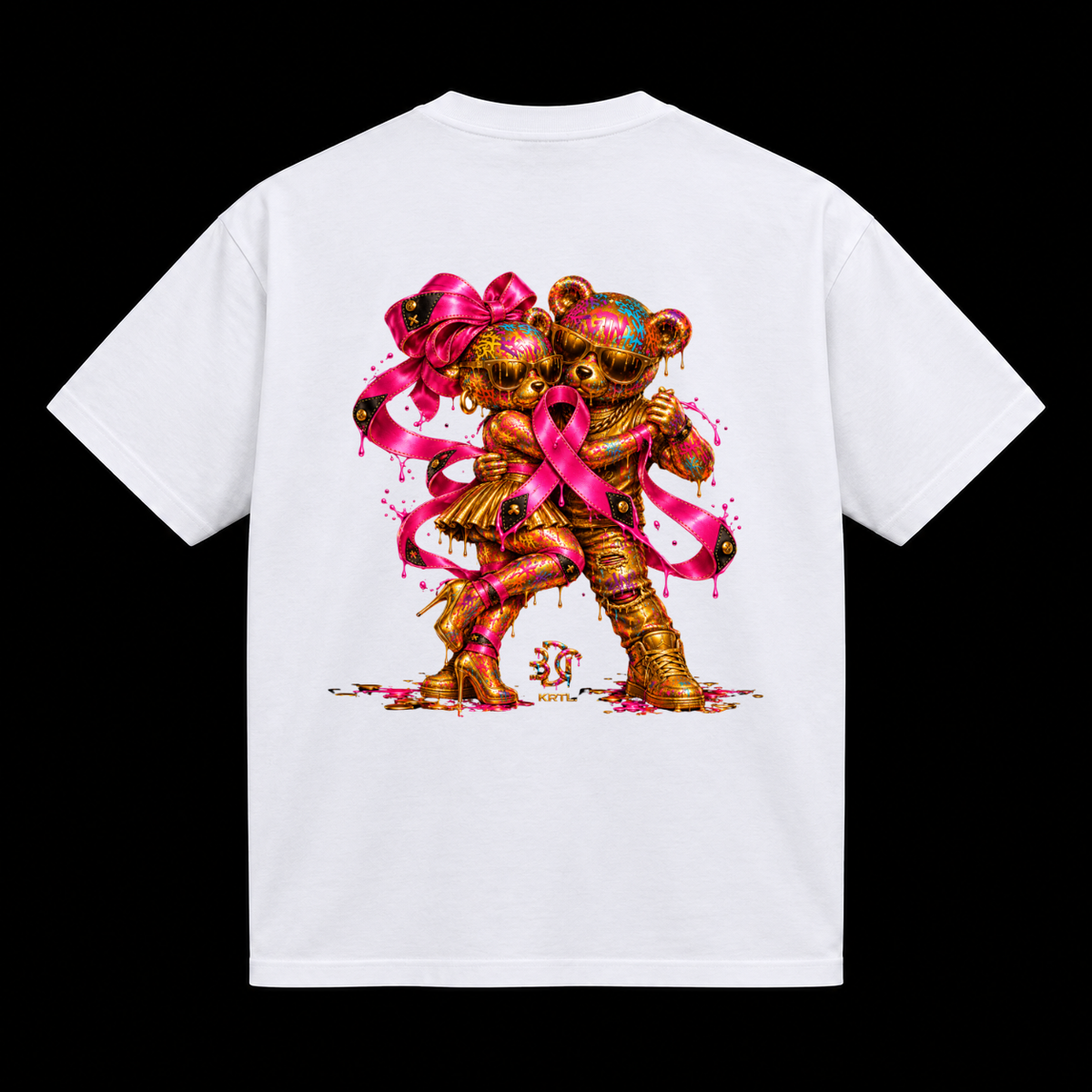 Octobre Rose T-shirt Coupe Régular BDC couple