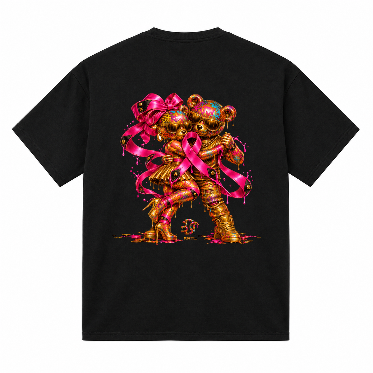 Octobre Rose T-shirt Coupe Régular BDC couple