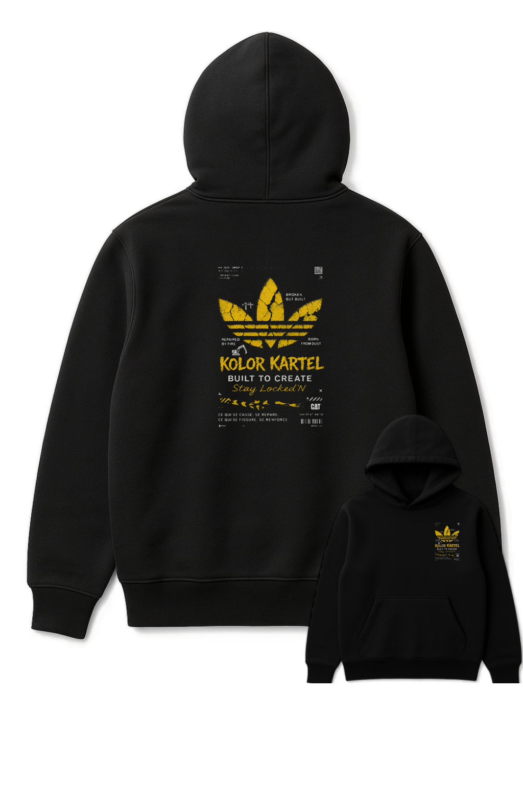 SWEAT KARTEL FLEUR FASHION  500g Prémium  Super épais